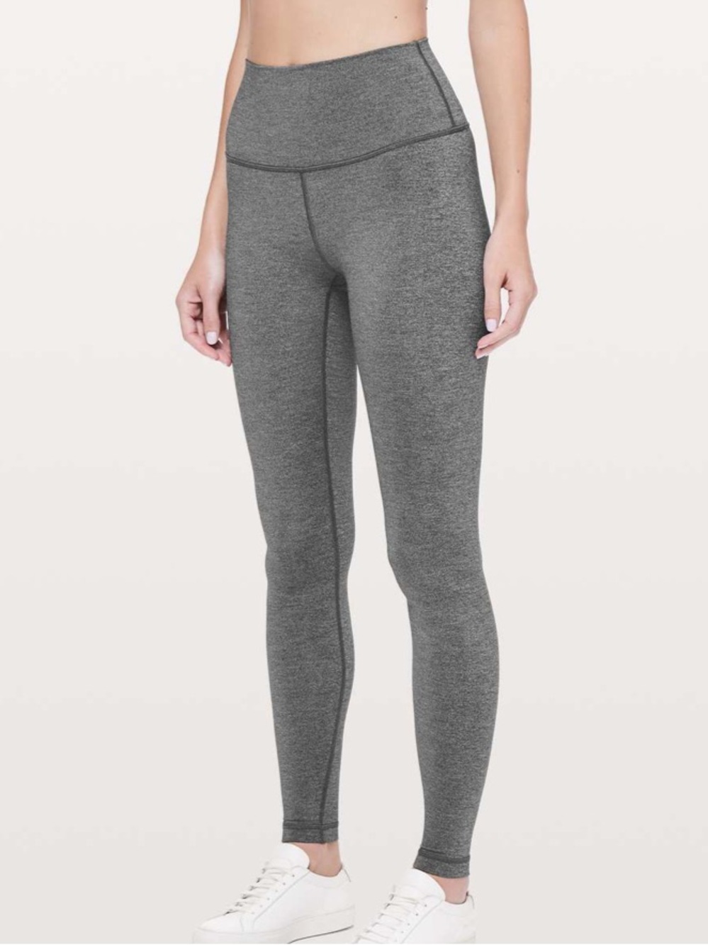 lululemon athletica High-Waist Grey Marled Leggings